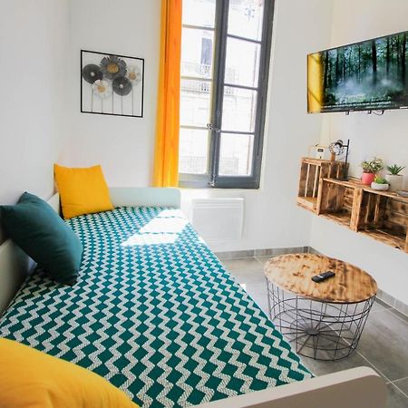 Charmant T2 En Coeur De Ville - 2 Lits + Lit Bebe - Wifi - Imprimante Каркассон Экстерьер фото