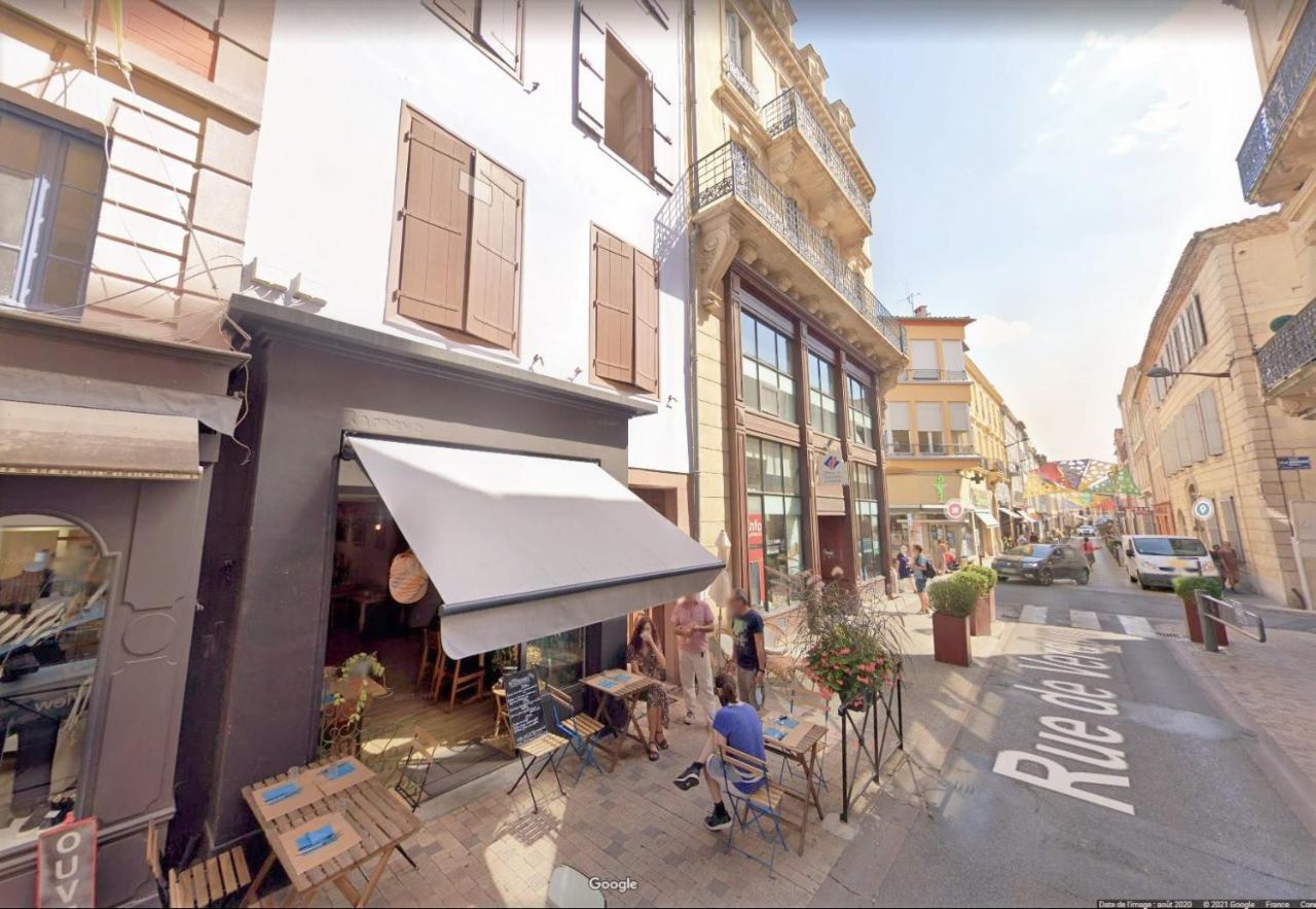 Charmant T2 En Coeur De Ville - 2 Lits + Lit Bebe - Wifi - Imprimante Каркассон Экстерьер фото