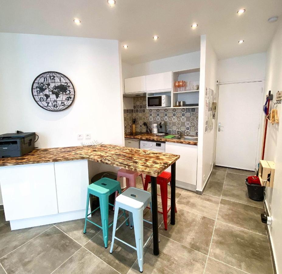 Charmant T2 En Coeur De Ville - 2 Lits + Lit Bebe - Wifi - Imprimante Каркассон Экстерьер фото