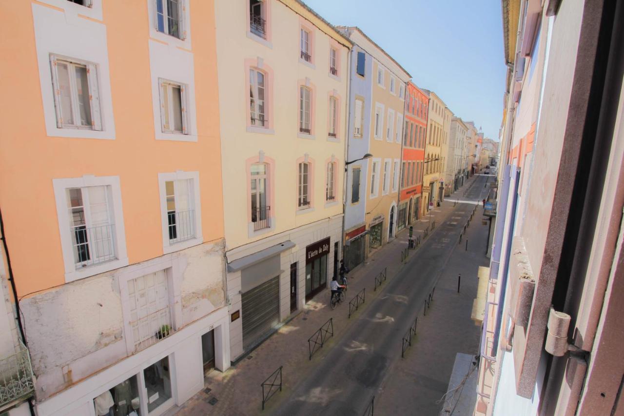 Charmant T2 En Coeur De Ville - 2 Lits + Lit Bebe - Wifi - Imprimante Каркассон Экстерьер фото