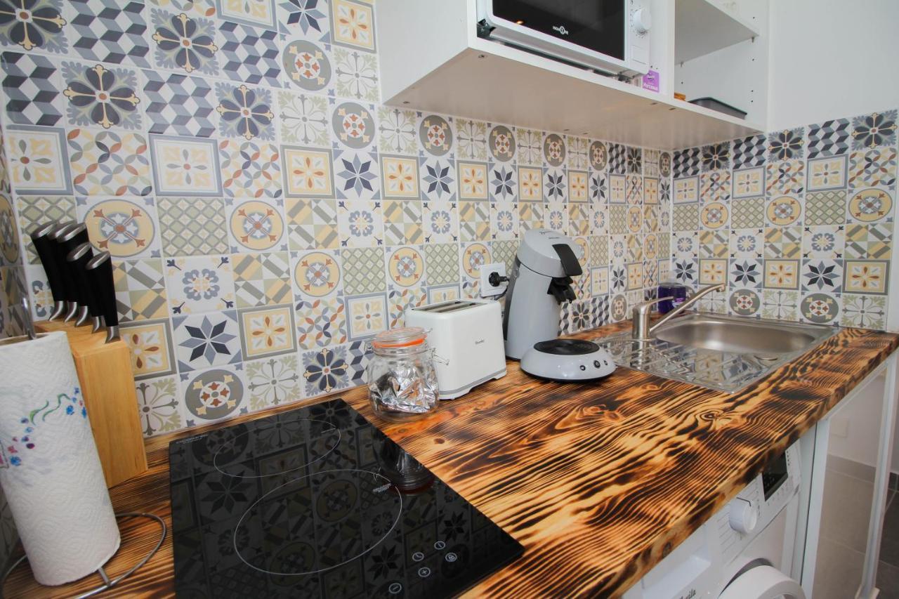 Charmant T2 En Coeur De Ville - 2 Lits + Lit Bebe - Wifi - Imprimante Каркассон Экстерьер фото